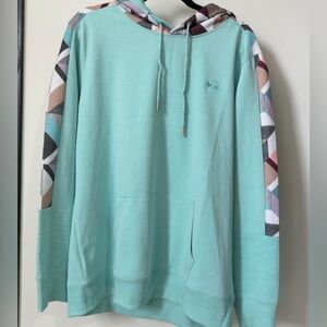 Hooey Teal Hoodie